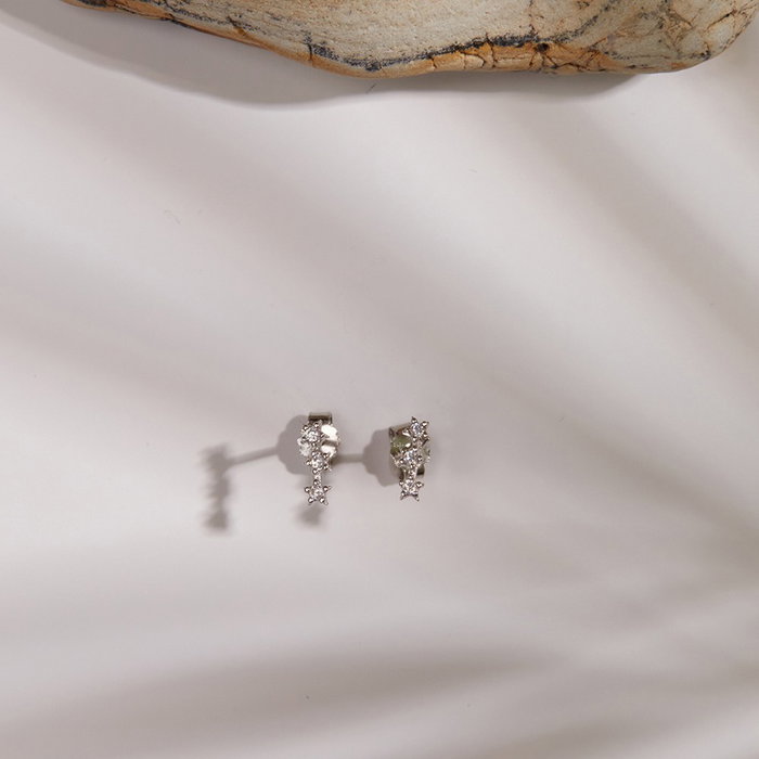 Heliophilia Silver Pendientes de Plata de Ley 925 ELKTY45080